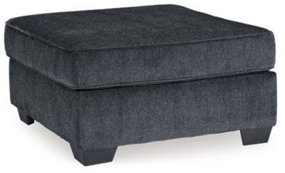 Altari Oversized Accent Ottoman, Slate, large