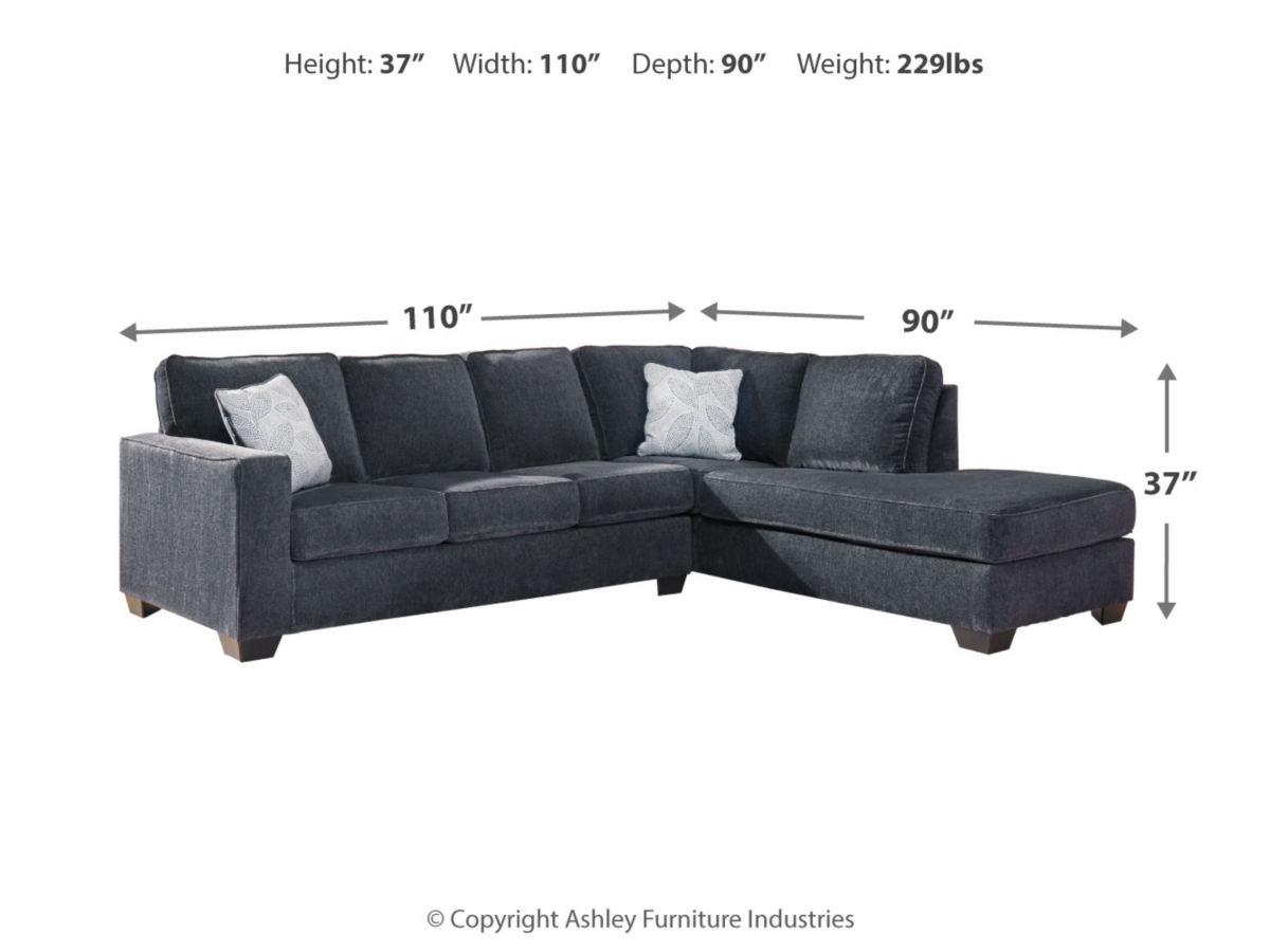 Nikki 2 deals pc sleeper sectional