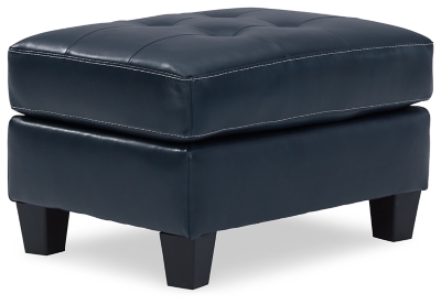 Altonbury Ottoman, Blue, large