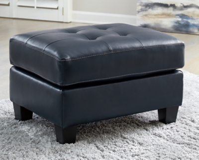 Altonbury Ottoman, Blue, rollover