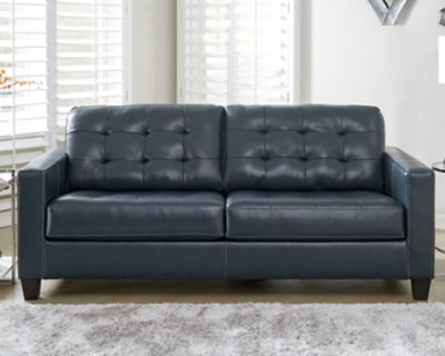 Ashley furniture 2025 leather sleeper sofa