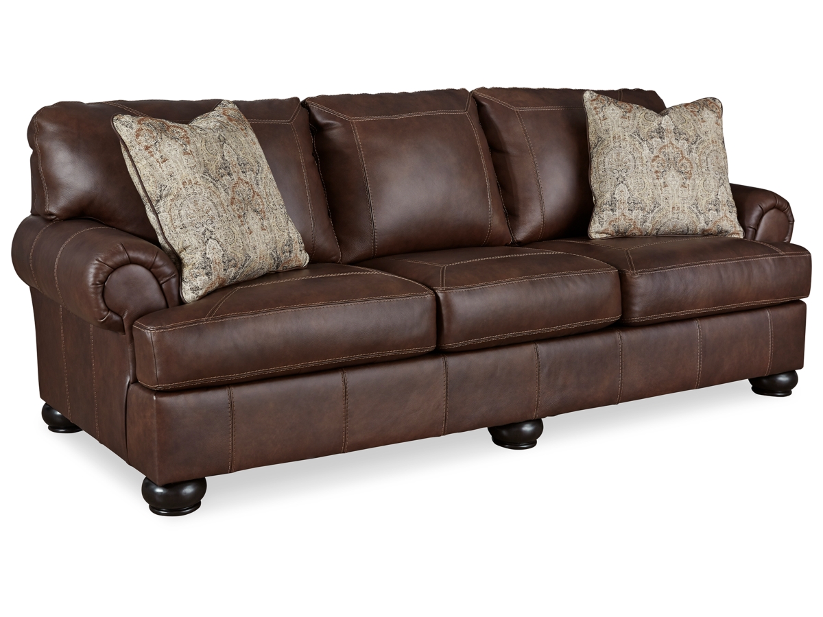 Ashley furniture leather sleeper sofa discount