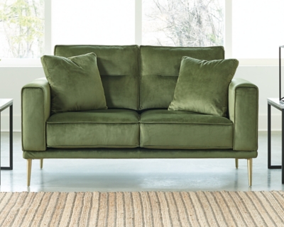 Macleary Loveseat, Moss, rollover