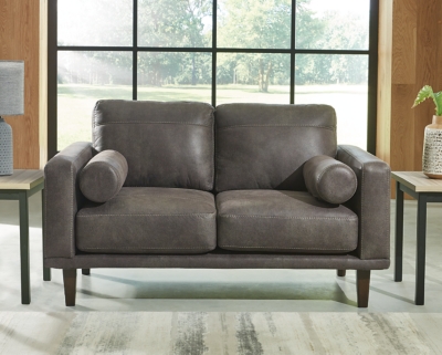 Arroyo Loveseat, Smoke, large