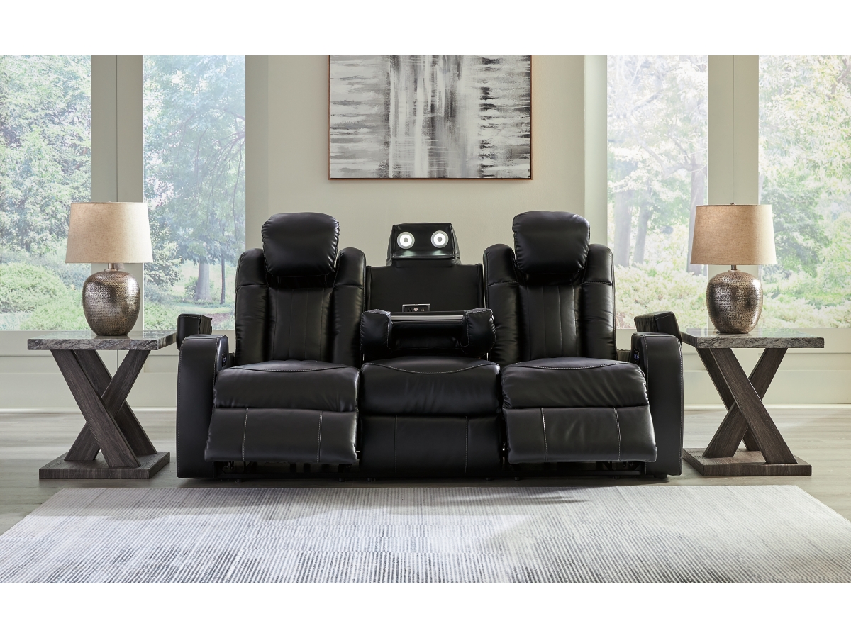 Caveman Den Dual Power Reclining Sofa | Ashley