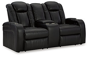 Caveman Den Power Reclining Loveseat with Console, , large