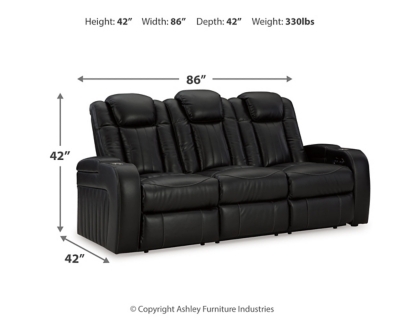 Caveman Den Power Reclining Sofa, , large