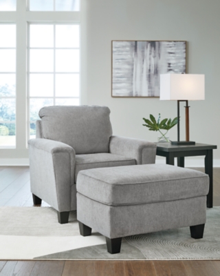 Leeshan Chair and Ottoman, , rollover