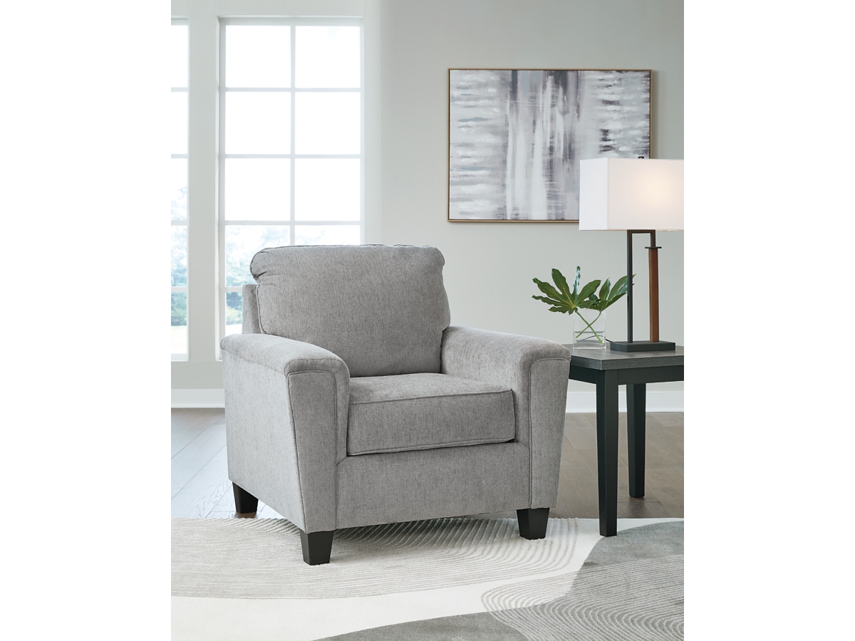 Leeshan Chair and Ottoman | Ashley