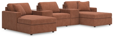 Modmax 5-Piece Pit Sectional, Spice, large