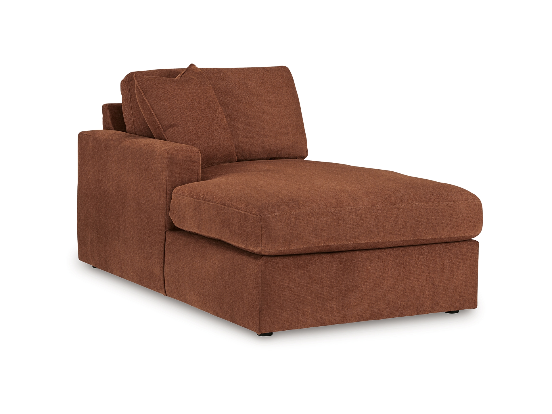Image 7 of Modmax Performance Fabric Modular Sectional Granite ,Ink ,Oyster ,Spice 