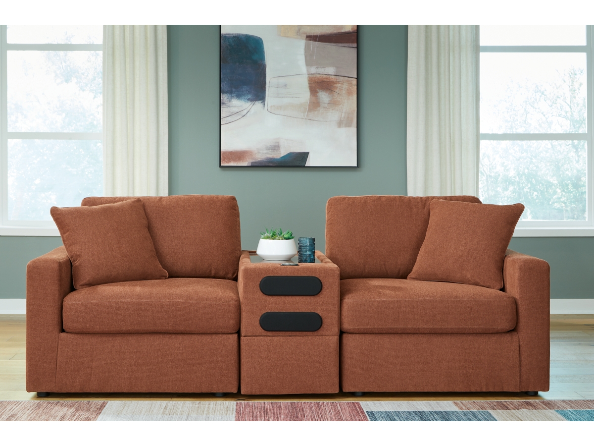 Modmax 3 Piece Modular Sectional with Audio Console Modmax 3 Piece Modular Sectional with Audio Console