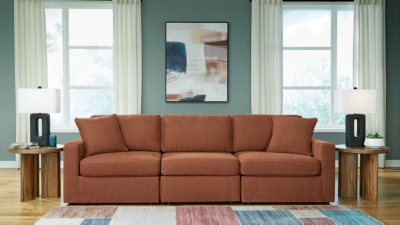 Modmax 3-Piece Sectional, Spice, rollover