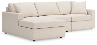Modmax 3-Piece Sectional with Chaise, Oyster, large