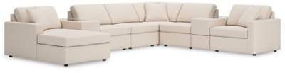 Modmax 8-Piece Sectional with Chaise, Oyster, large