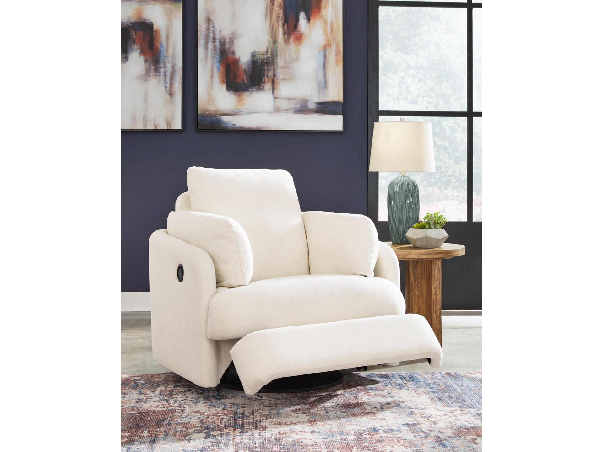 Image 2 of Modmax 3-Piece Modular Next-Gen Nuvella Performance Fabric Sofa Oyster 