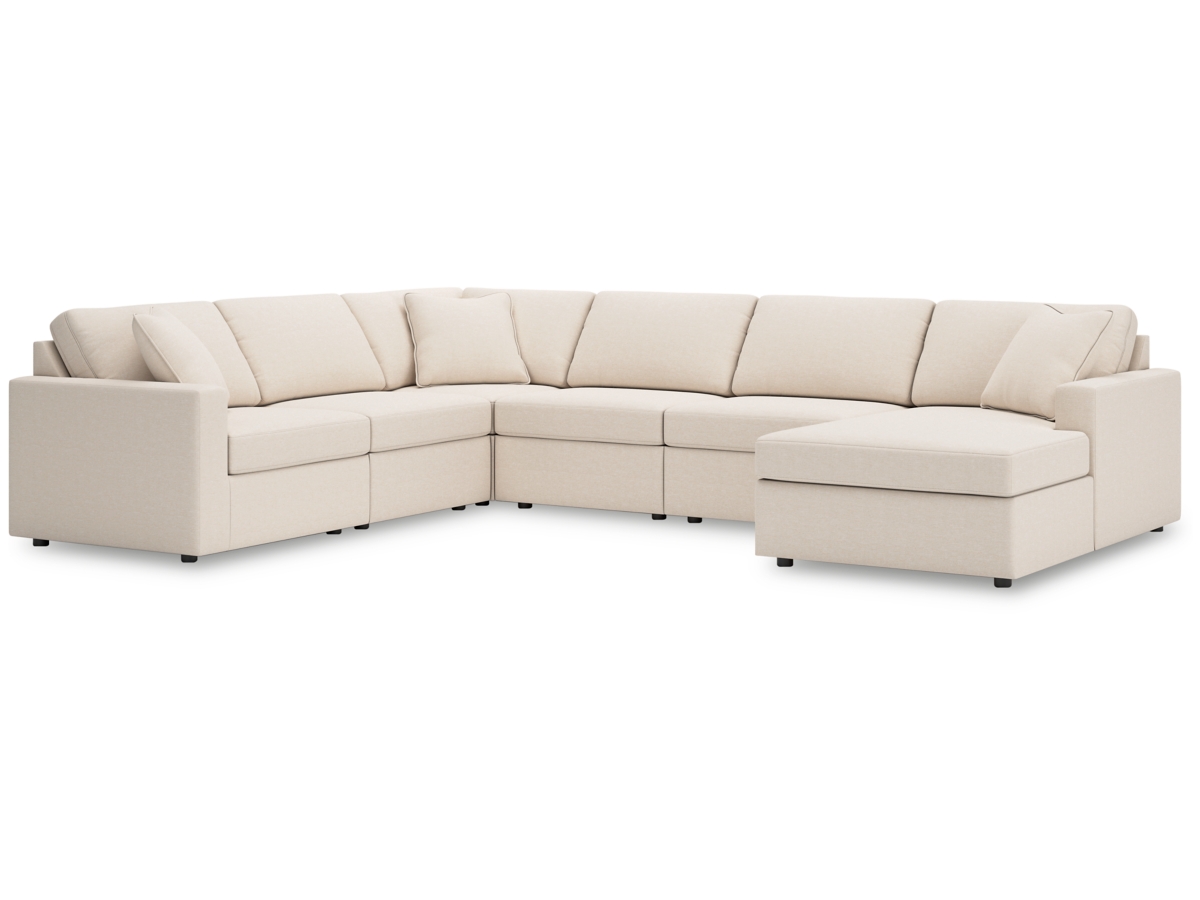 Modmax 6 Piece Modular Sectional with Chaise Modmax 6 Piece Modular Sectional with Chaise