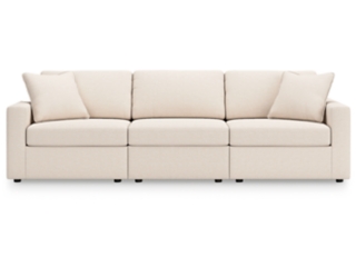 Modmax 3-Piece Modular Next-Gen Nuvella™ Performance Fabric Sofa
