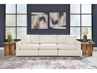 Modmax 3-Piece Modular Next-Gen Nuvella™ Performance Fabric Sofa
