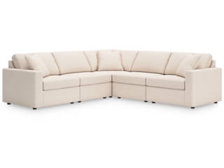 Modmax 5-Piece Next-Gen Nuvella™ Performance Fabric Modular Sectional