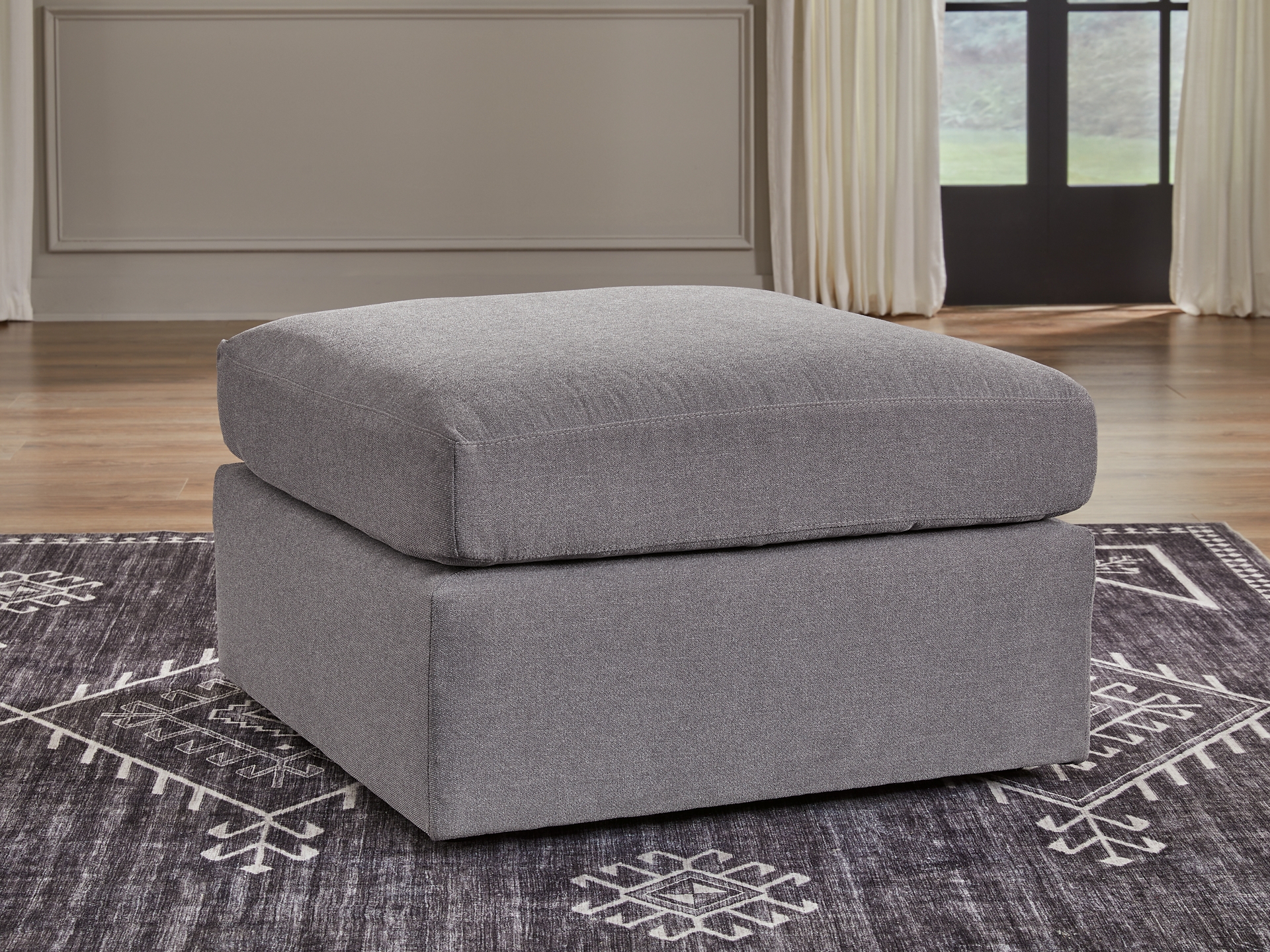 Image 2 of Modmax 3-Piece Modular Next-Gen Nuvella™ Performance Fabric Sofa Granite 