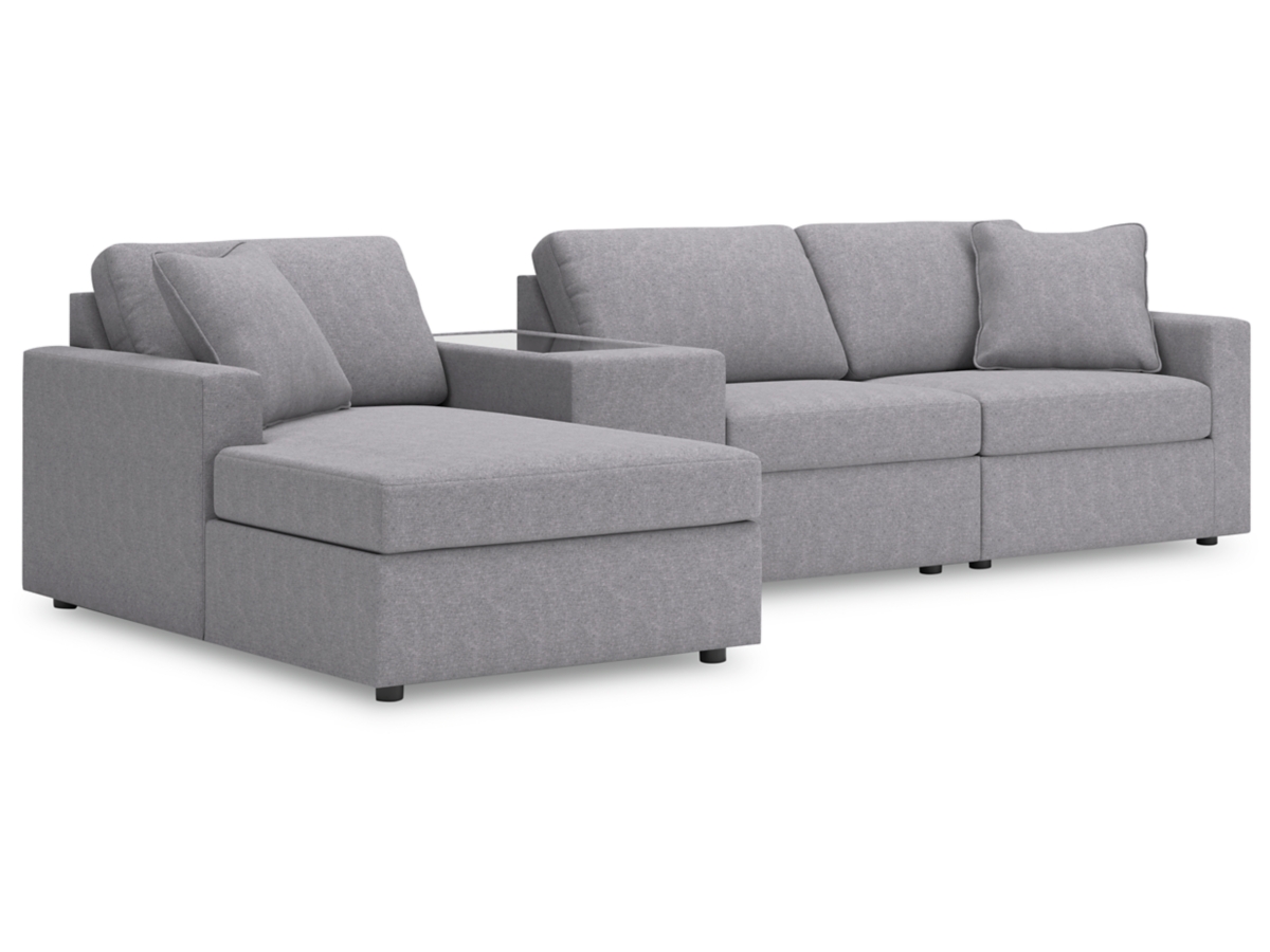 Modmax 4-Piece Modular Next-Gen Nuvella™ Performance Fabric