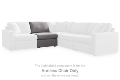 Modmax 7-Piece Balanced Sectional with Audio and Storage Consoles image 4