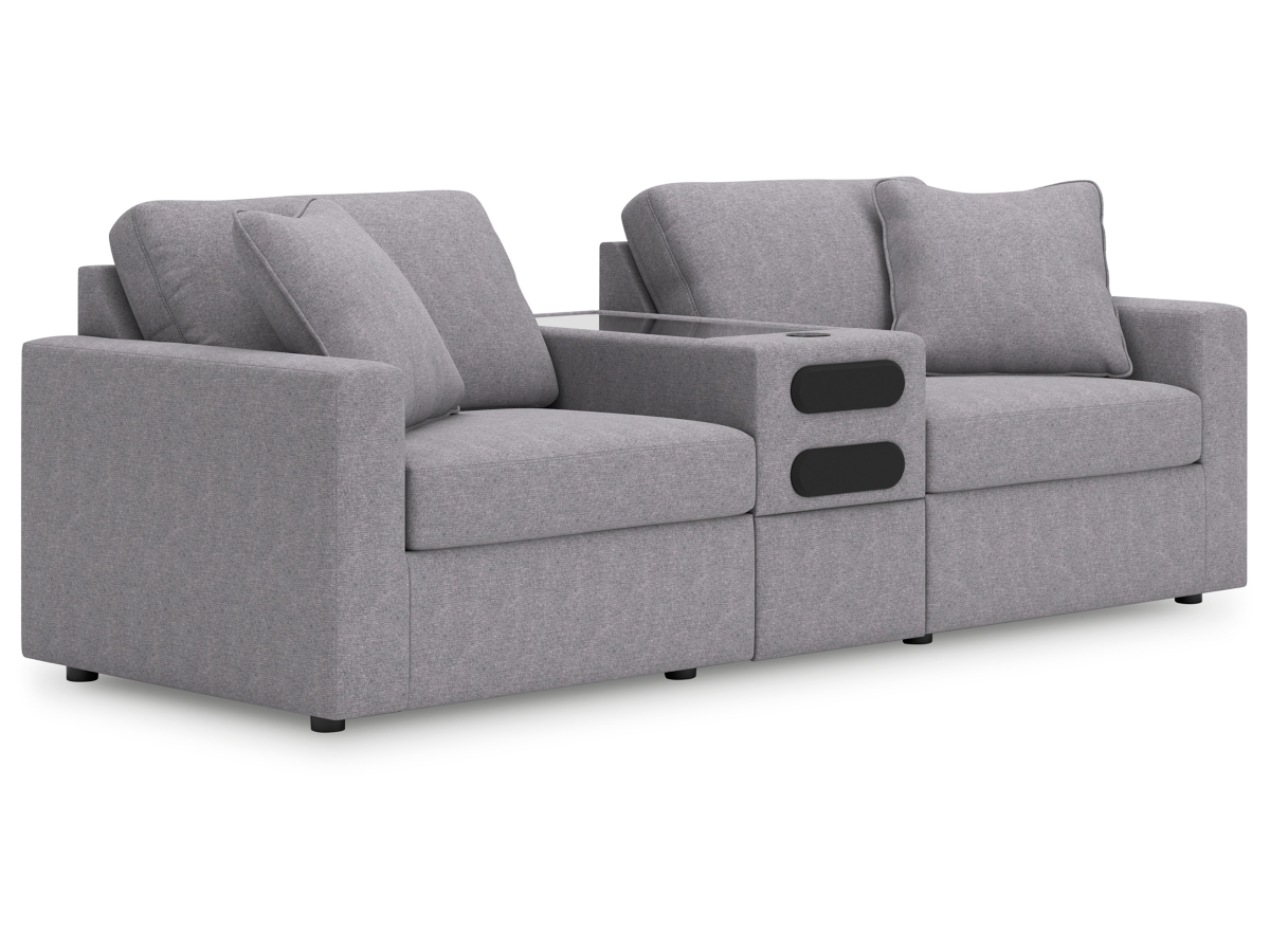 Modmax 3 Piece Modular Sectional with Audio Console