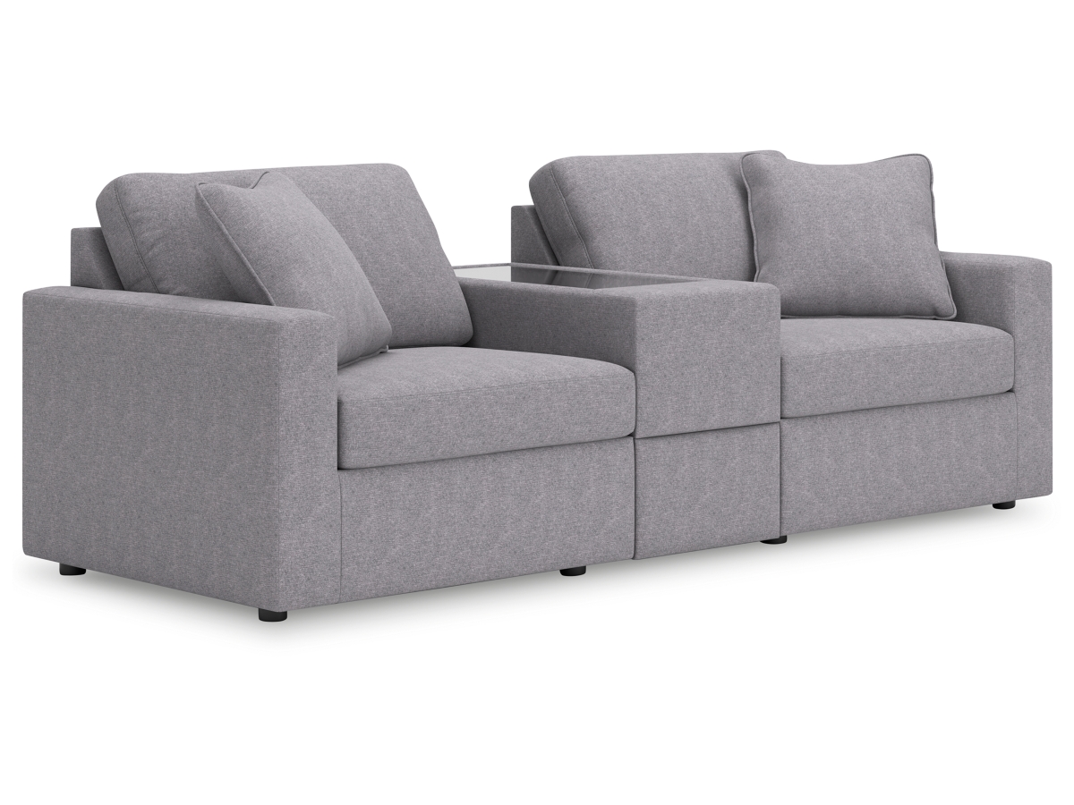 Modmax 3 Piece Modular Sectional with Console Modmax 3 Piece Modular Sectional with Console