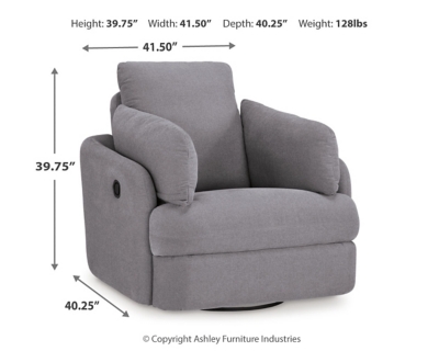 Modmax Swivel Glider Recliner Dimensions