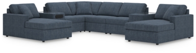 Modmax 8-Piece Sectional with Chaise, Ink, large