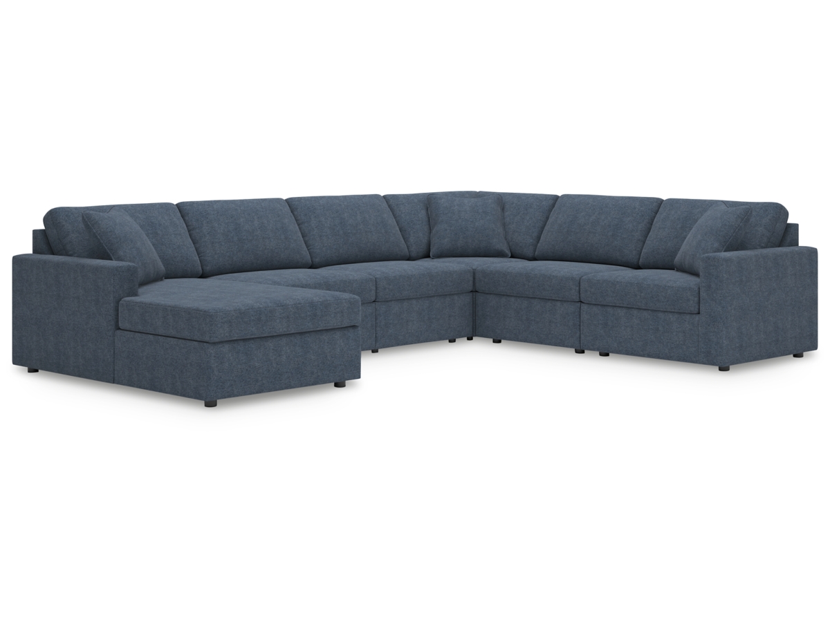 Modmax 6 Piece Modular Sectional with Chaise Modmax 6 Piece Modular Sectional with Chaise