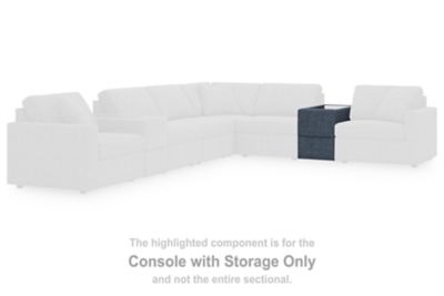 Modmax 7-Piece Balanced Sectional with Audio and Storage Consoles image 5