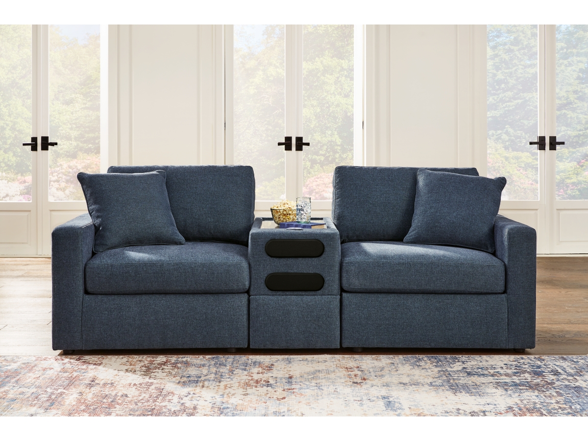Modmax 3 Piece Modular Sectional with Console Modmax 3 Piece Modular Sectional with Console
