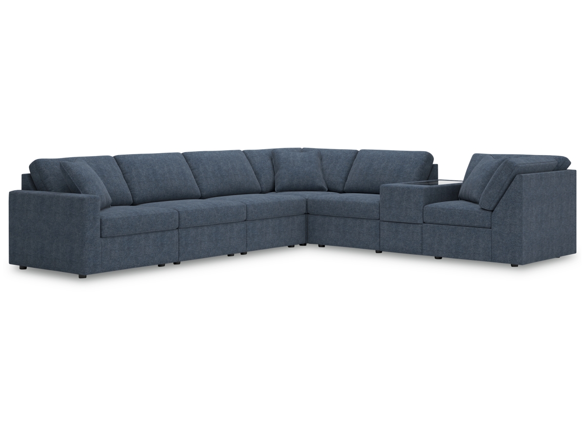 Modmax 7 Piece Modular Sectional with Storage Console