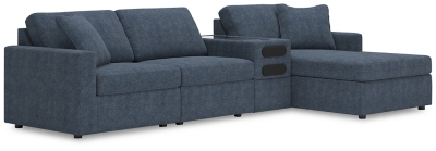 Modmax 4-Piece Sectional with Chaise, Ink, large