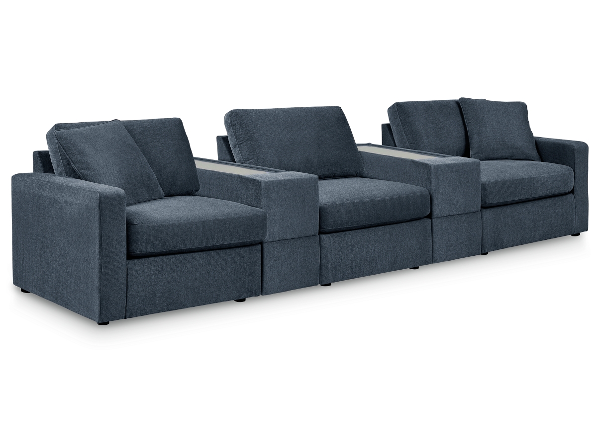 Modmax 5 Piece Modular Sectional with Storage Consoles Modmax 5 Piece Modular Sectional with Storage Consoles