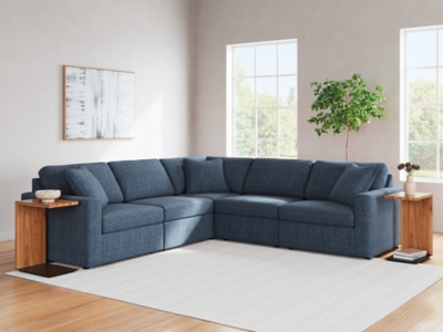 Modmax 5-Piece Performance Fabric Modular Sectional, Ink