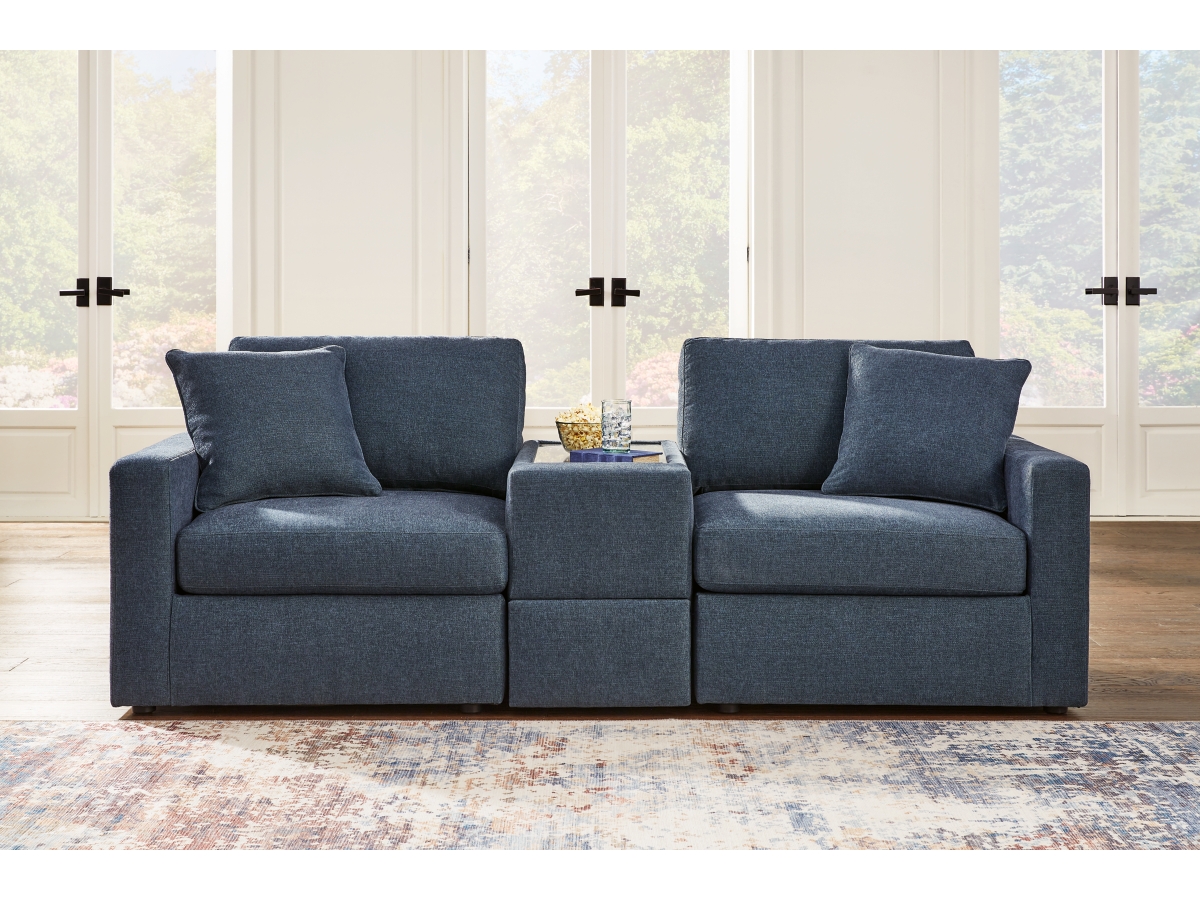 Modmax 3 Piece Modular Sectional with Console Modmax 3 Piece Modular Sectional with Console