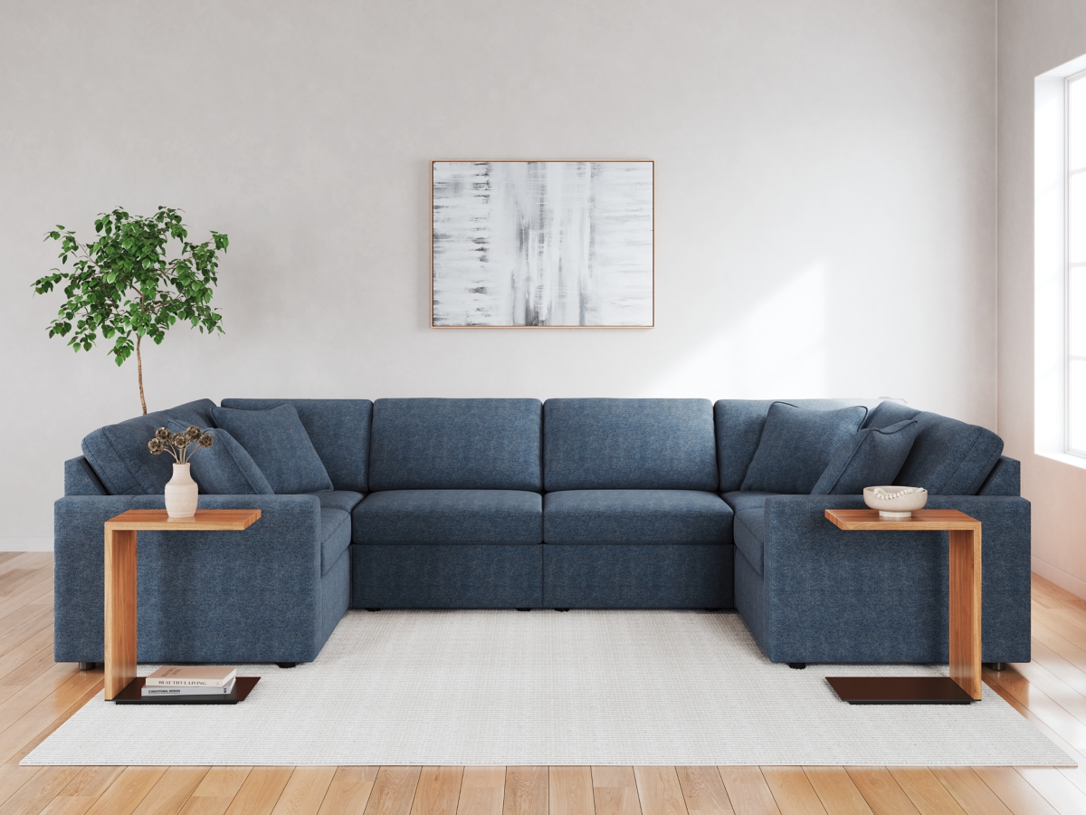 Modmax 6 Piece Modular Sectional with Chaise Modmax 6 Piece Modular Sectional with Chaise