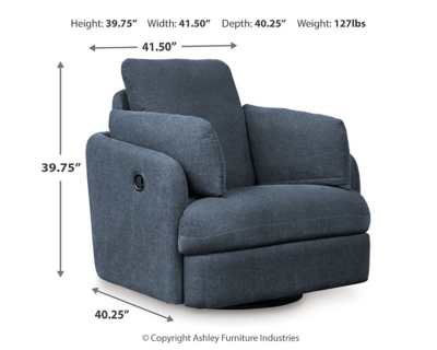 Modmax Swivel Glider Recliner Dimensions