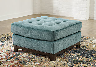 Laylabrook Oversized Accent Ottoman, Teal, rollover