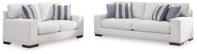 Belvoir Sofa and Loveseat, Snow, large