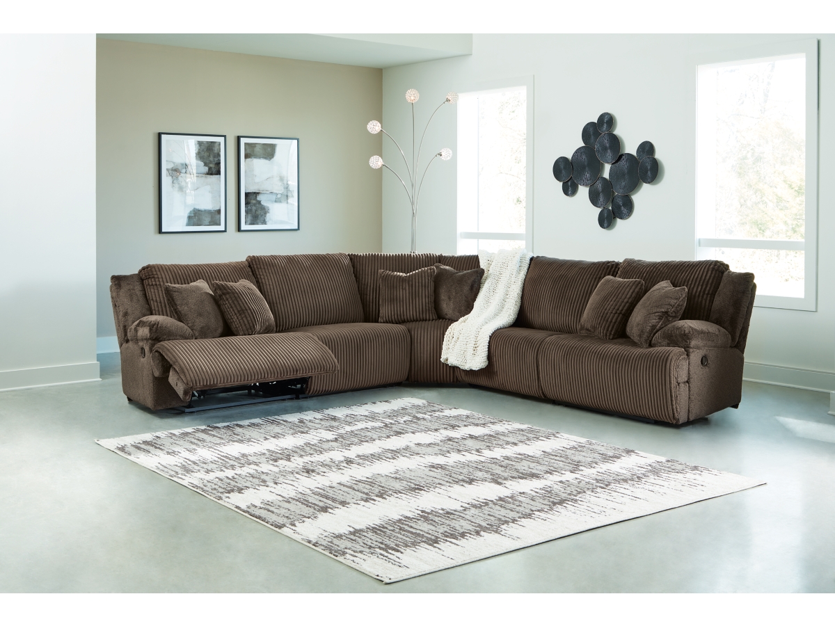 Top Tier 5 Piece Reclining Sectional Top Tier 5 Piece Reclining Sectional