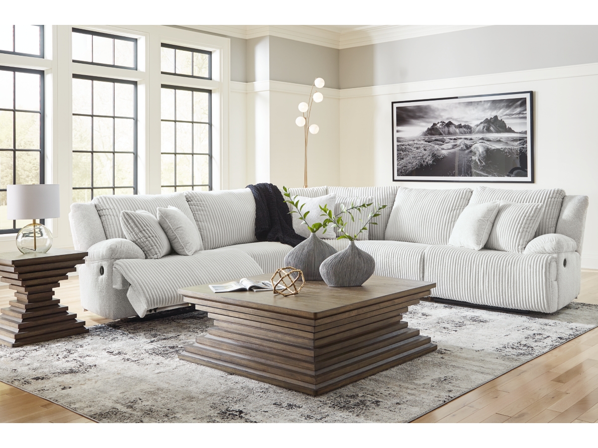 Top Tier 5 Piece Reclining Sectional