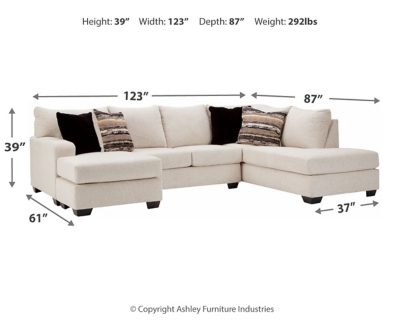 Cambri 2-Piece Sectional with Chaise | Ashley