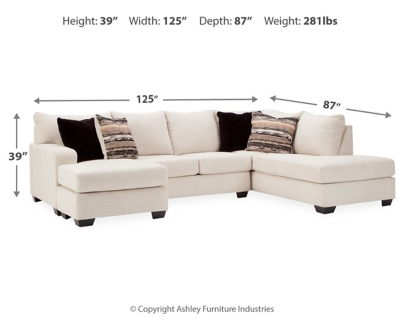 Cambri 2-Piece Sectional with Chaise | Ashley