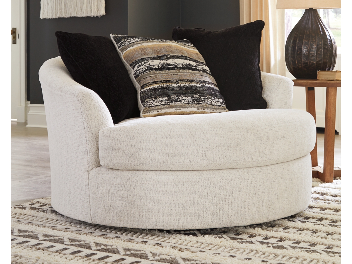 Cambri Oversized Swivel Chair Ashley