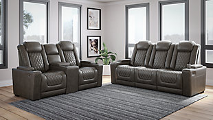 HyllMont Sofa and Loveseat, , rollover