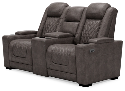 ASHLEY TREMENTON – SOFÁ RECLINABLE Y LOVESEAT DBL REC CON CONSOLA